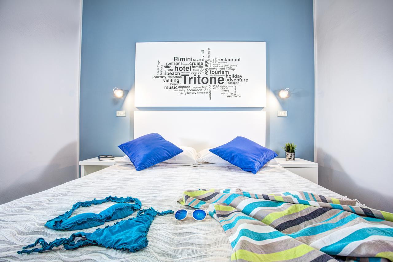 Hotel Tritone Rimini Eksteriør bilde
