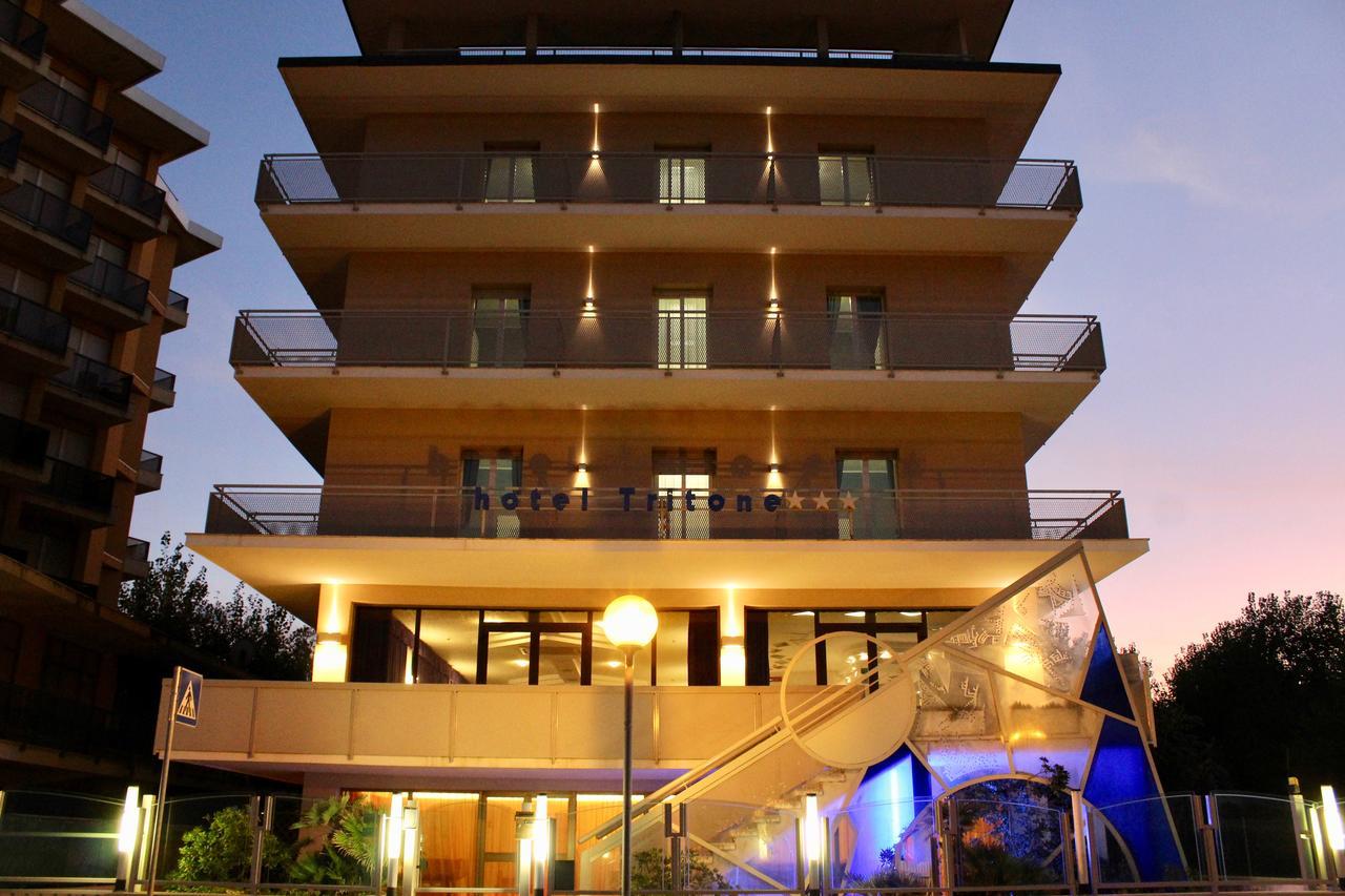 Hotel Tritone Rimini Eksteriør bilde